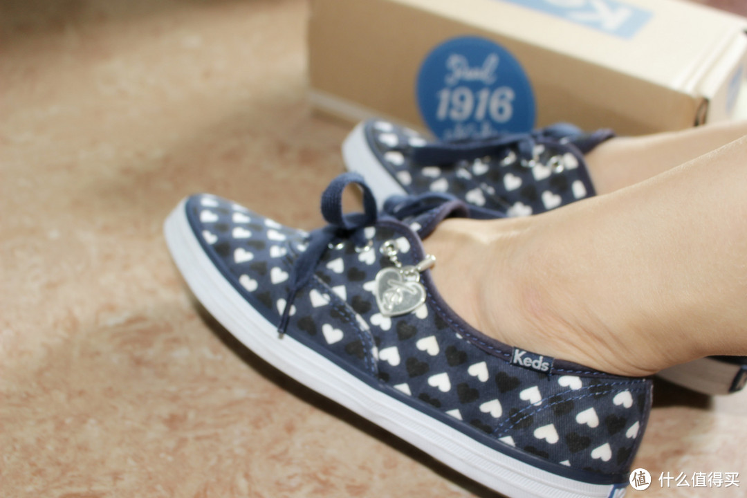 海淘 Keds Champion Bike Dot Fashion Sneaker 女鞋