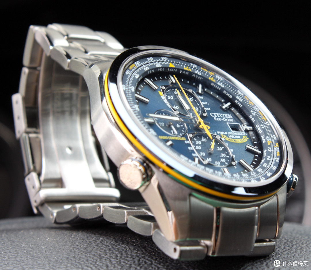 at8020-54l 光动能电波表 晒物和使用感受:拿到手表后,实在是耐不住