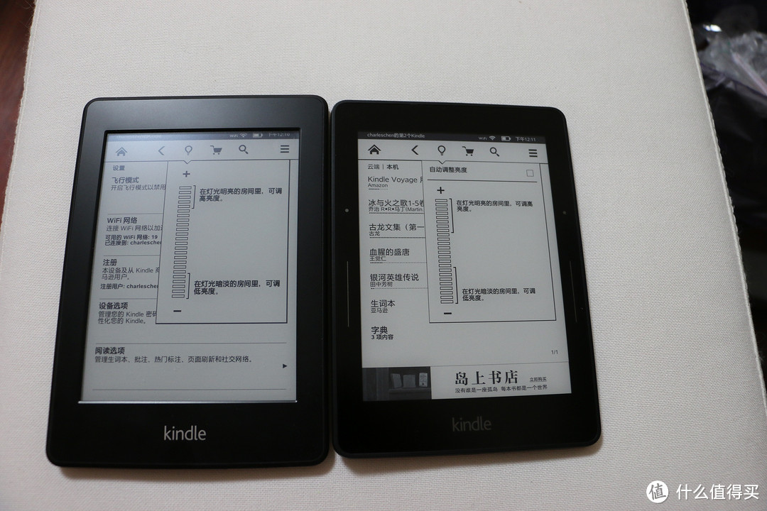 Kindle Voyage 电子书阅读器的使用感受和横向对比