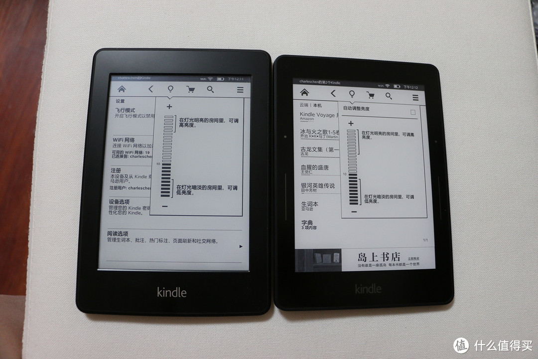 Kindle Voyage 电子书阅读器的使用感受和横向对比