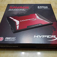 中端SSD杀手锏 - 金士顿HyperX Savage 240GB SSD评测