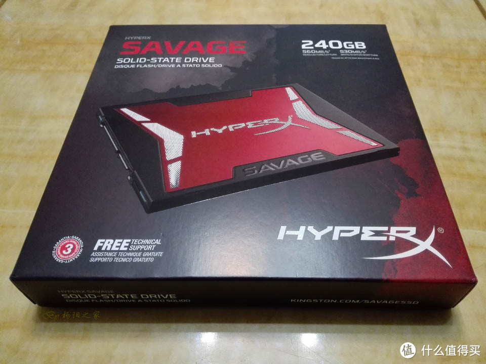 中端SSD杀手锏 - 金士顿HyperX Savage 240GB SSD评测