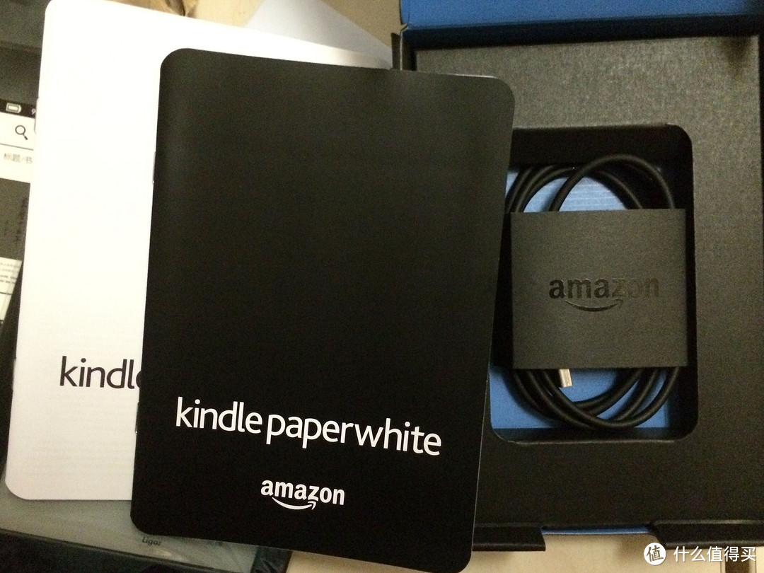 Kindle Paperwhite 3 首发开箱，简单对比kindle touch