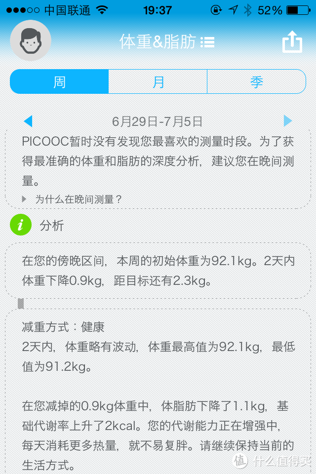 我的健康我做主-评测有品魔秤（PICOOC）C1健康智能体脂秤