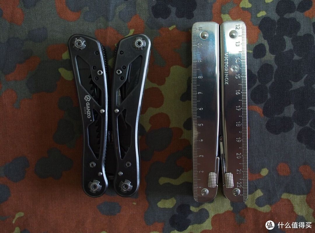 多功能工具钳简单对比：GANZO 关铸 G202-B VS VICTORINOX 维氏 3.0338.L