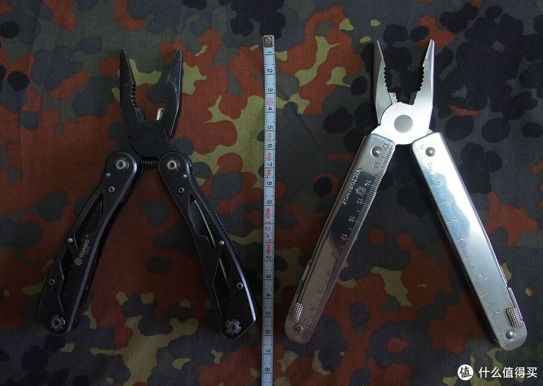 多功能工具钳简单对比：GANZO 关铸 G202-B VS VICTORINOX 维氏 3.0338.L