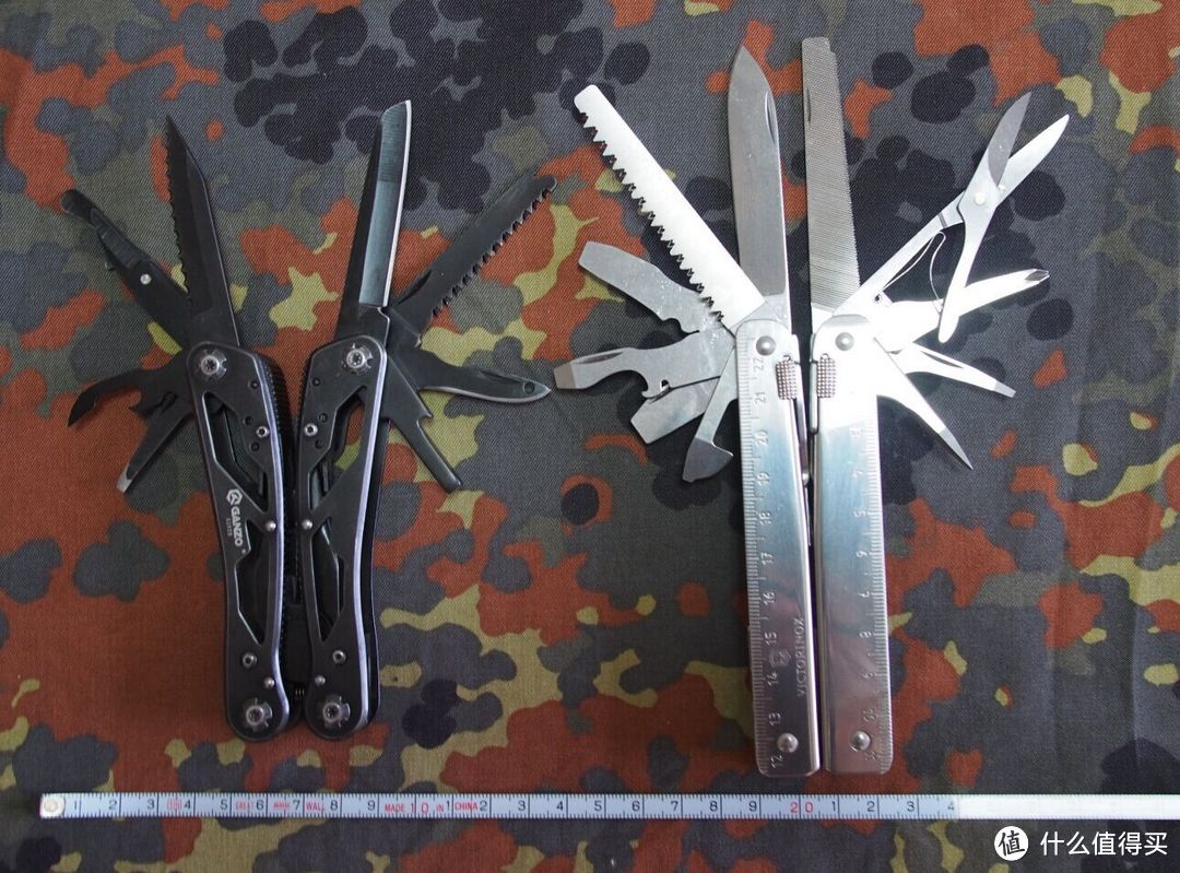 多功能工具钳简单对比：GANZO 关铸 G202-B VS VICTORINOX 维氏 3.0338.L