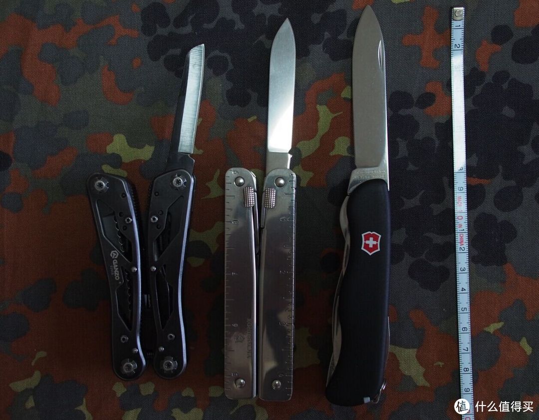 多功能工具钳简单对比：GANZO 关铸 G202-B VS VICTORINOX 维氏 3.0338.L