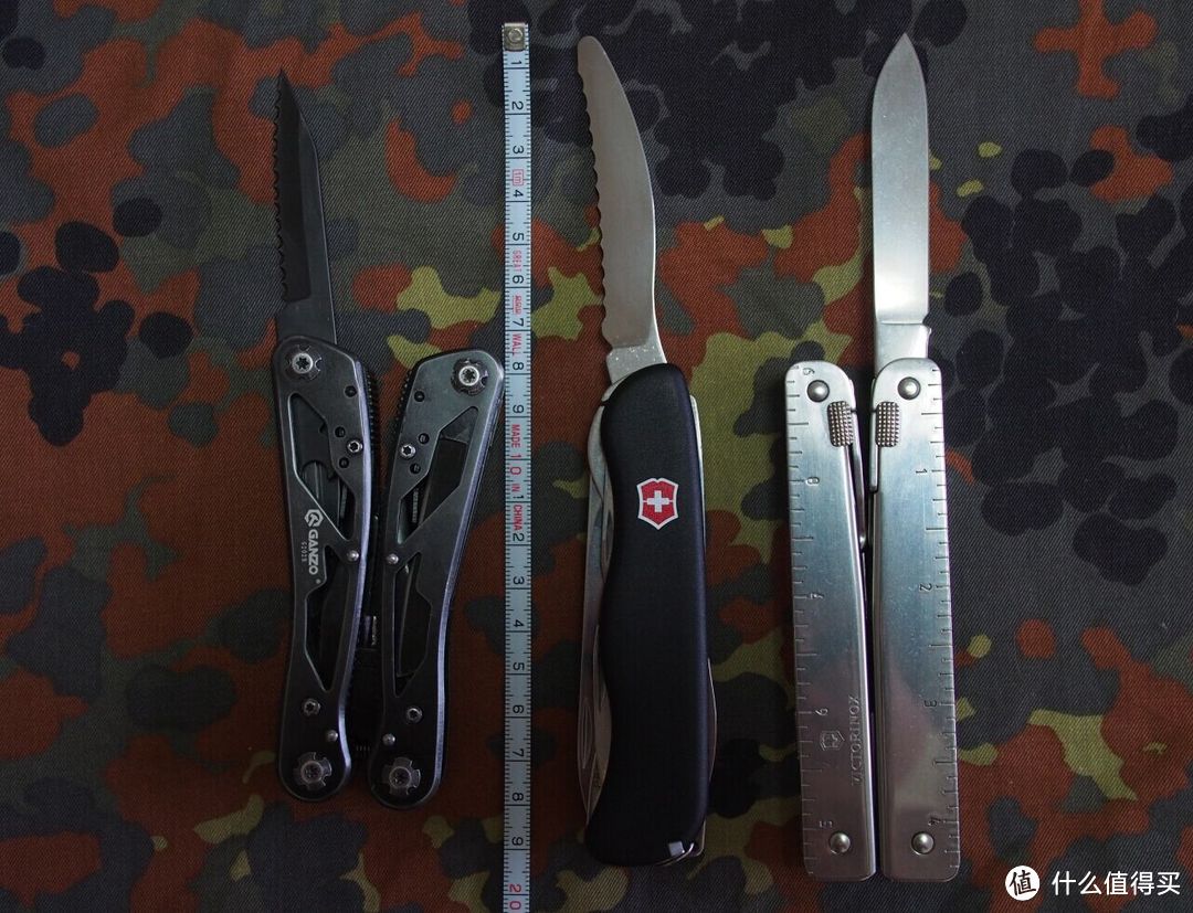 多功能工具钳简单对比：GANZO 关铸 G202-B VS VICTORINOX 维氏 3.0338.L