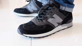 英产 New Balance 576 黑色 复古运动鞋