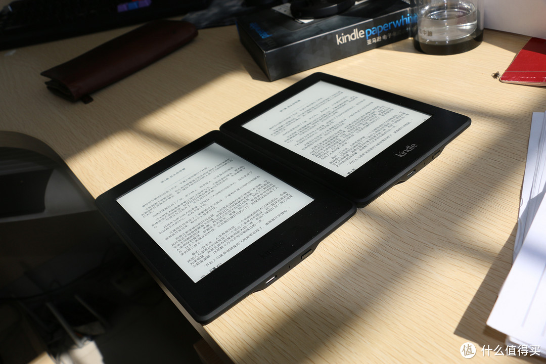 Kindle Paperwhite 3 电子书阅读器与第二代对比