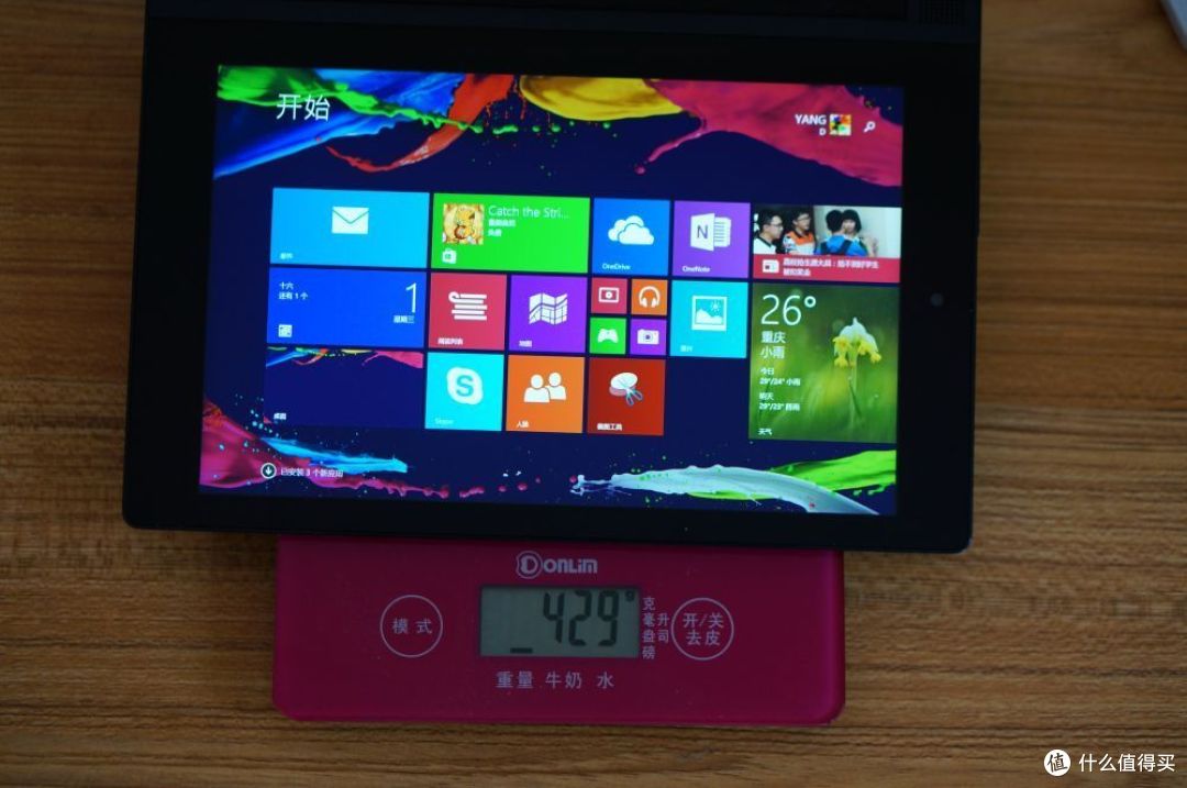 找准定位的好平板——Yoga 2 Tablet with Windows(8寸)体验评测_windows平板_什么值得买