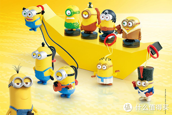 很黄很暴力：McDonald's 麦当劳 发布 9款小黄人玩具及多款主题包装