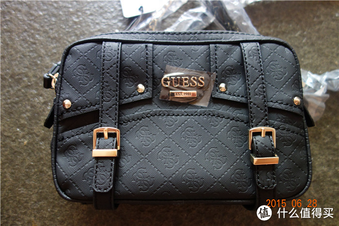 伐开心，买包包！GUESS RIKKI 斜挎包、Quinn 钱包 & Coach 寇驰 Print Crossgrain 钱包