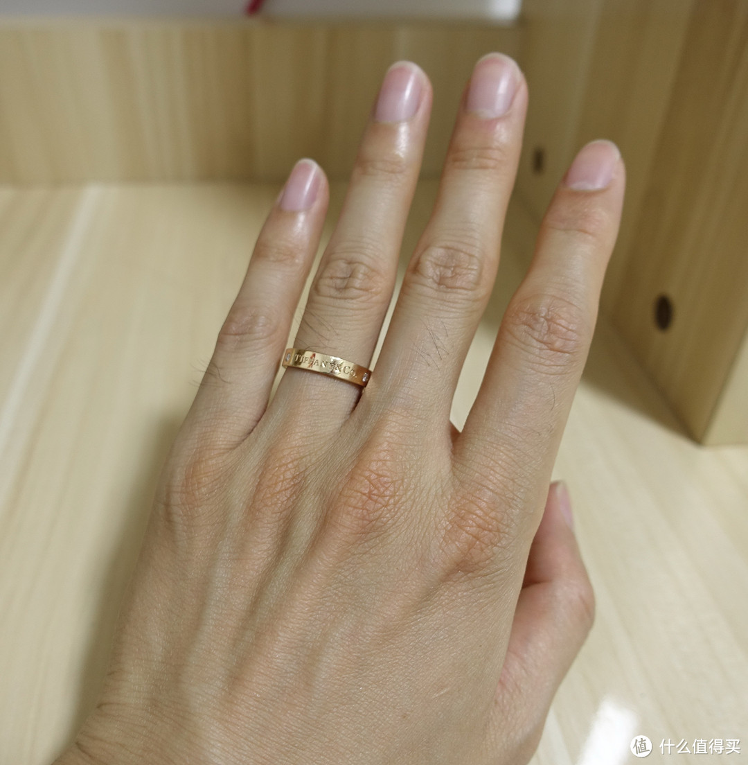 Tiffany & Co 蒂凡尼 Blue&Rose Gold 18K玫瑰金 对戒入手