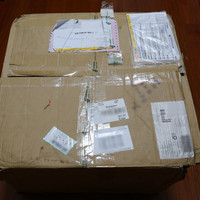 惠普 Color LaserJet Pro M277dw 多功能一体机开箱晒物(面板|屏幕|开关|线缆|电源口)