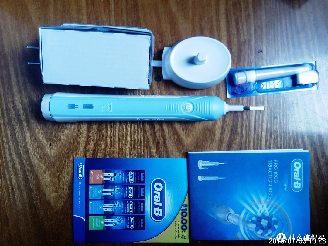 美亚直邮 Oral-B 欧乐-B PRO 1000 充电式电动牙刷