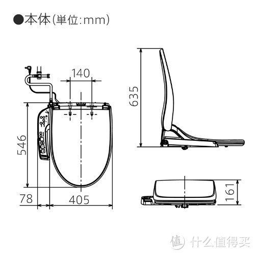 纠结的日淘：Panasonic 松下 DL-UF20-CP 卫洗丽