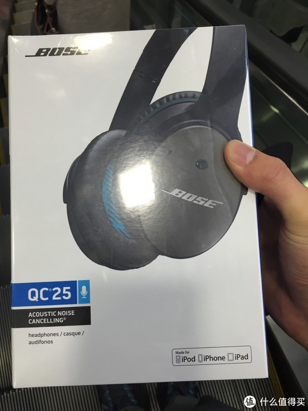 日本意外购入 Bose 博士 QuietComfort25 消噪