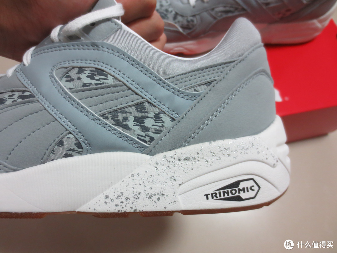 女鞋男穿第二弹：PUMA 彪马 Trinomic R698 复古跑鞋