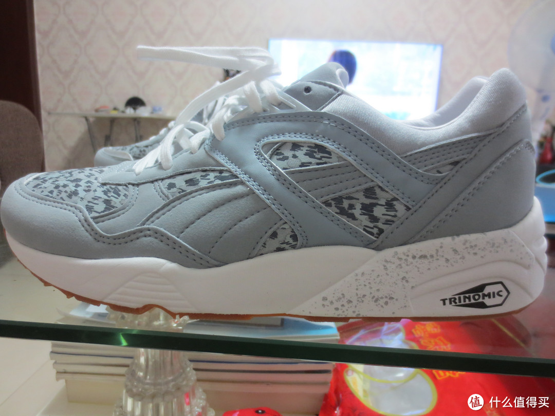 女鞋男穿第二弹：PUMA 彪马 Trinomic R698 复古跑鞋