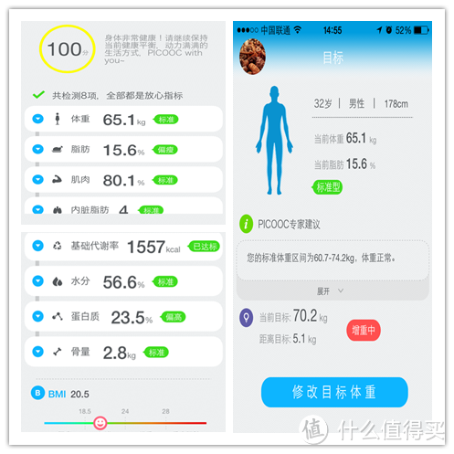 颜值与智慧并存：有品魔秤（PICOOC）C1健康智能体脂秤众测报告