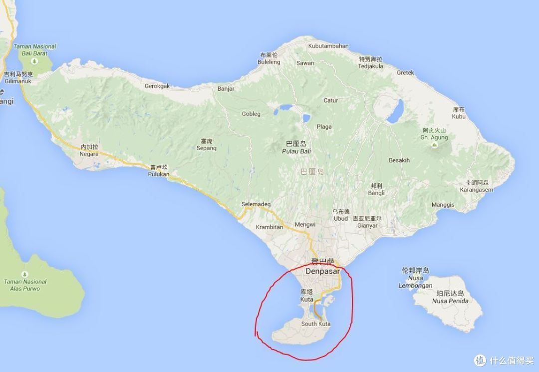 巴厘岛地图 巴厘岛地图