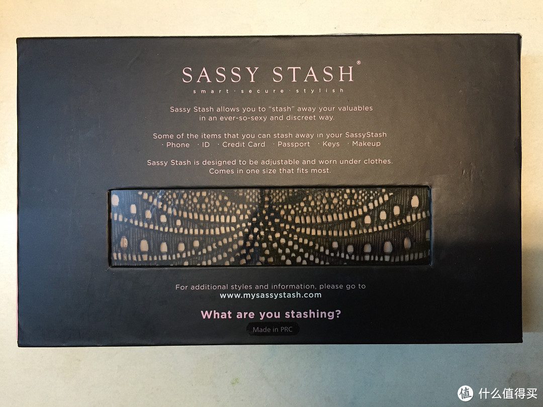 【奇葩物】夏日私藏： 意大利 Sassy Stash 特工蕾丝收纳腿包