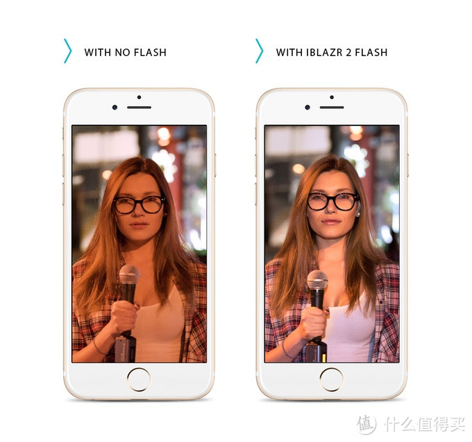 夜间拍摄补光神器：iBlazr 2 小型外置LED闪光灯 兼容手机、相机