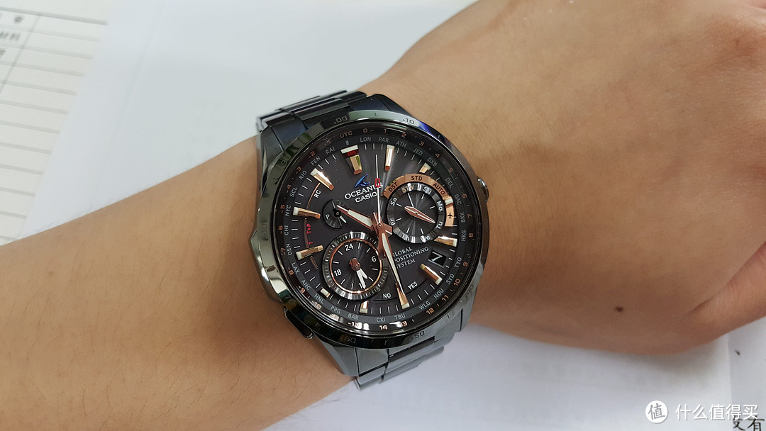 V587大海神：CASIO 卡西欧 OCW-G1000B-1A2JF 男款腕表