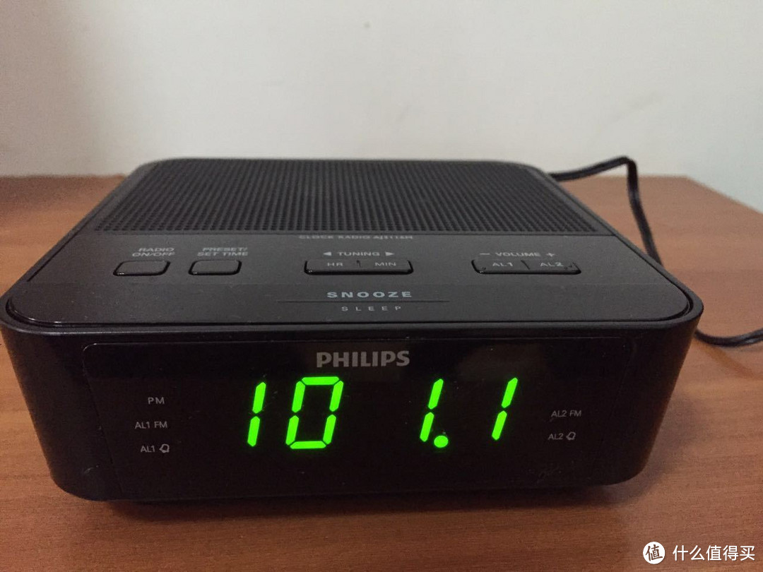 海淘首单  Philips飞利浦 AJ3116M/37 收音机 电子闹钟