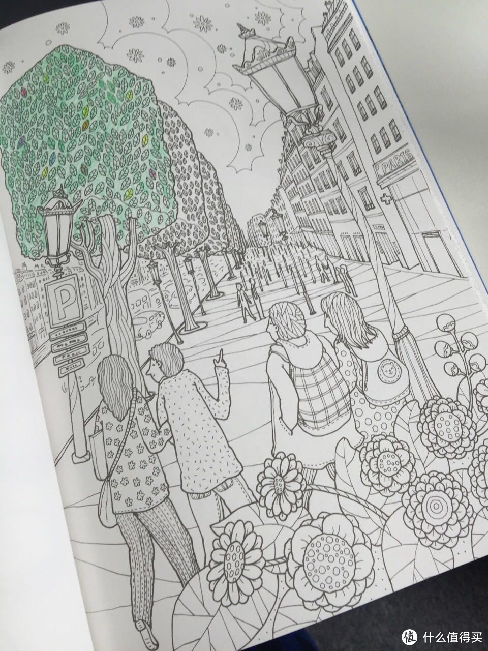 我的秘密花园：韩国原版 Soleil France 填涂画册 体验