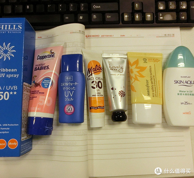 分享下我的防晒护肤产品