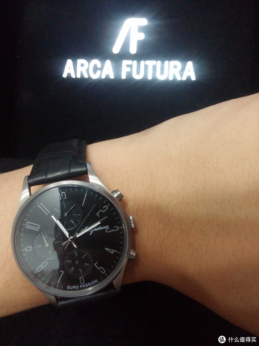 日亚入手 ARCA FUTURA  EC483BK 石英表
