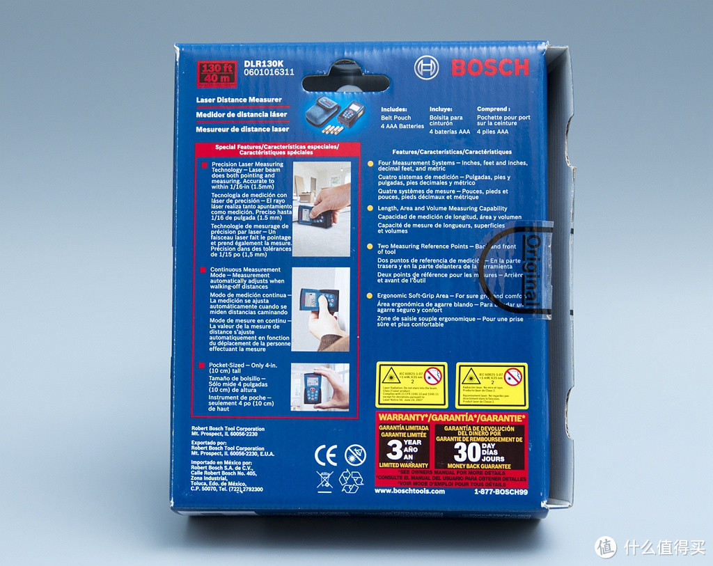 BOSCH 博世 DLR130K激光测距仪