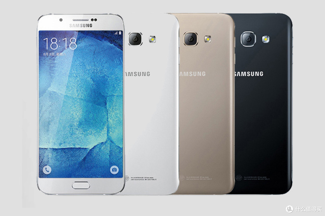 全金属机身:三星 SAMSUNG Galaxy A8手机 开放预订