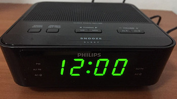 海淘首单  Philips飞利浦 AJ3116M/37 收音机 电子闹钟