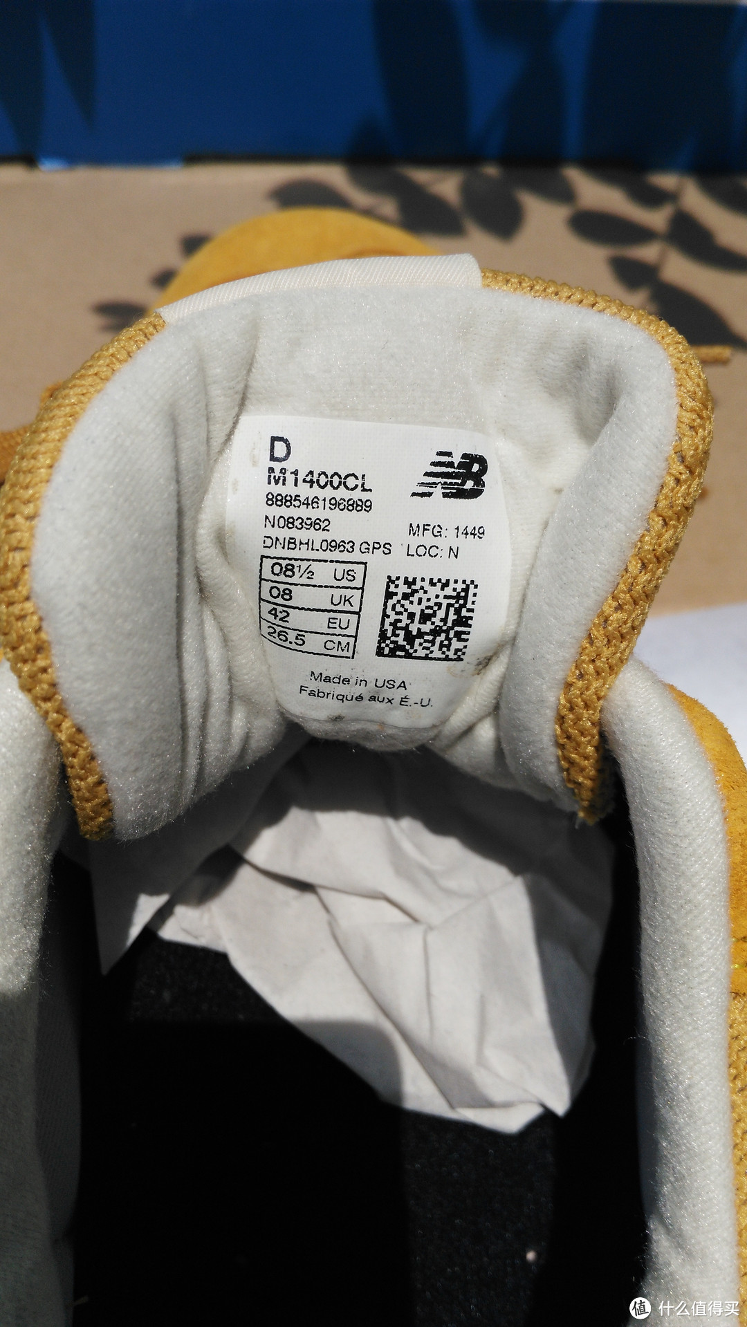 new balance M1400CL 休闲鞋 简易晒单