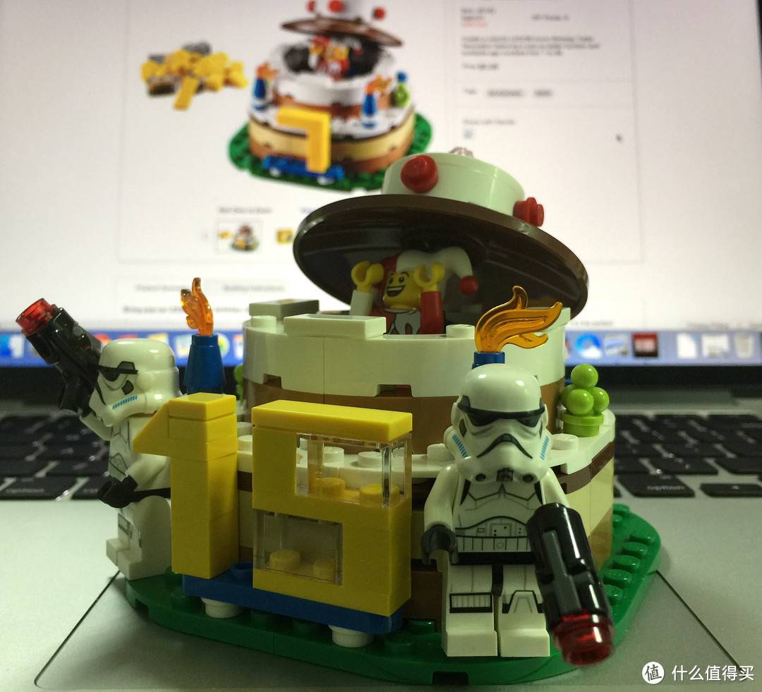 乐高迷的生日小礼物：LEGO 乐高 限定版 40153 生日蛋糕