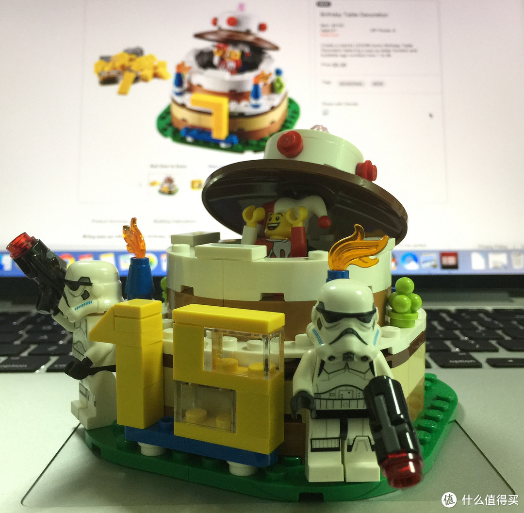 乐高迷的生日小礼物：LEGO 乐高 限定版 40153 生日蛋糕