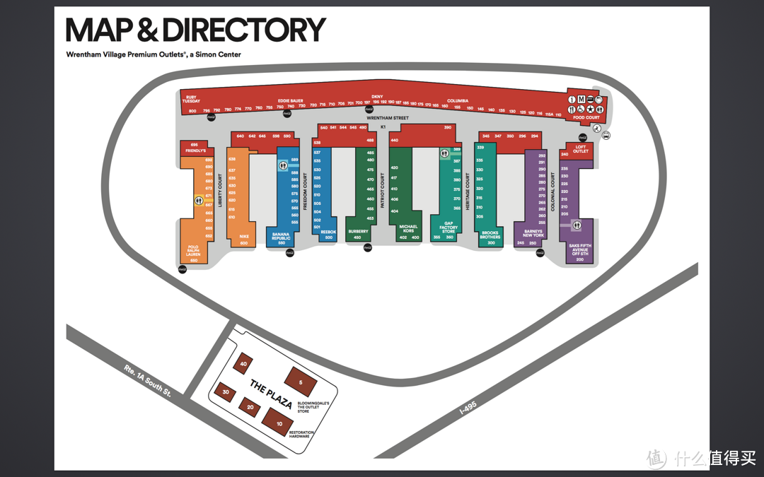 美国麻省 WRENTHAM VILLAGE PREMIUM OUTLETS 奥特莱斯购物体验