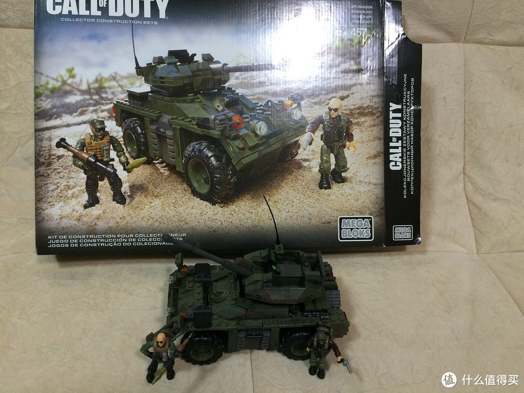 乐高外的另一选择：Mega Bloks Call Of Duty APC Invasion开箱