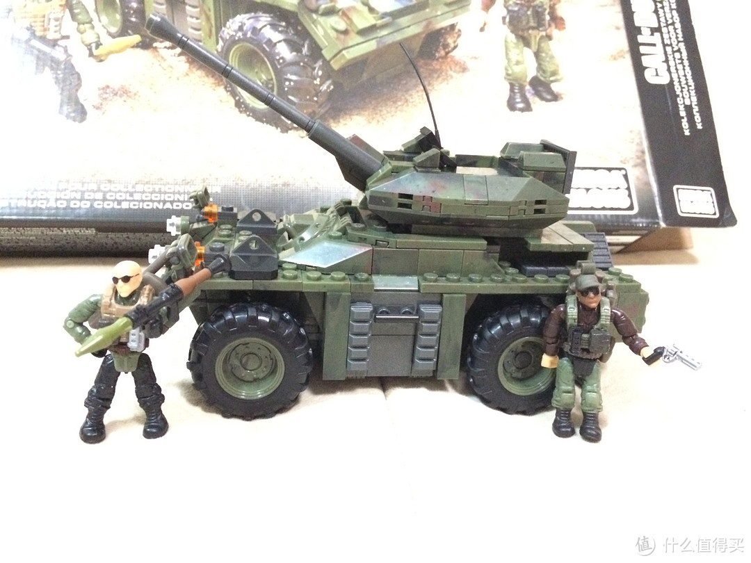 乐高外的另一选择：Mega Bloks Call Of Duty APC Invasion开箱