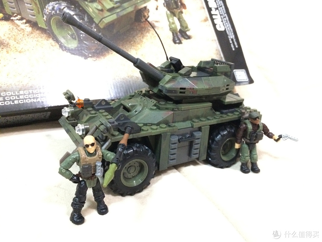 乐高外的另一选择：Mega Bloks Call Of Duty APC Invasion开箱