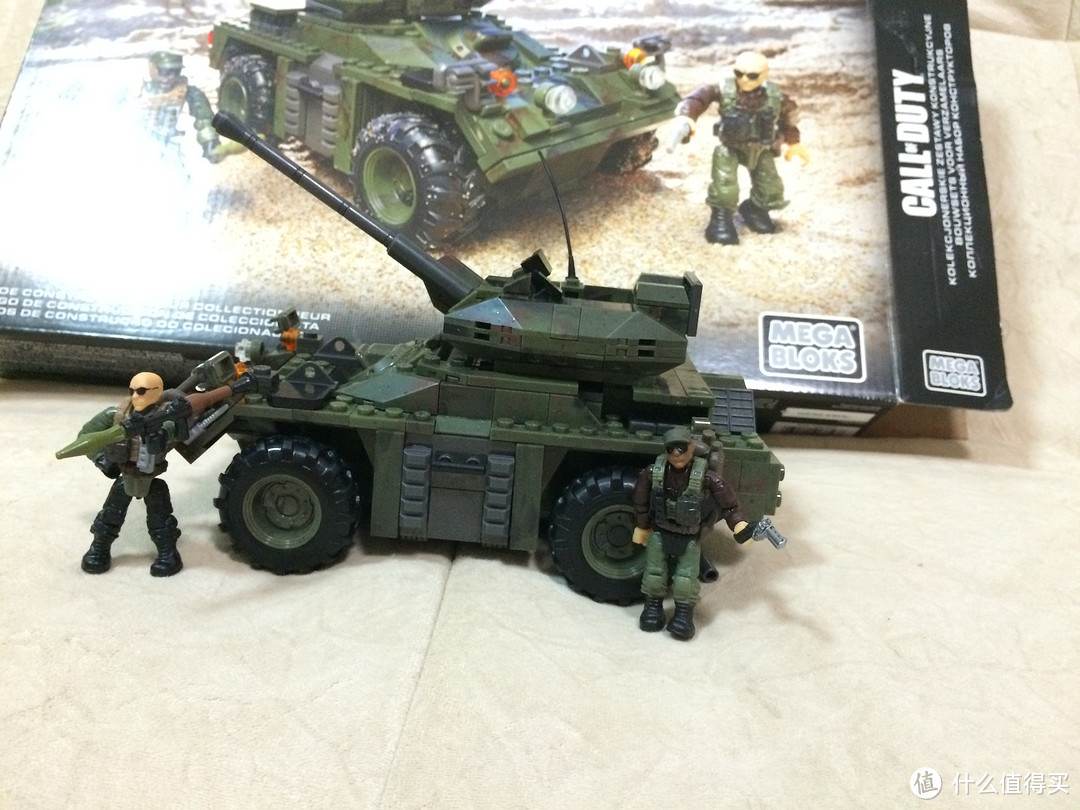 乐高外的另一选择：Mega Bloks Call Of Duty APC Invasion开箱