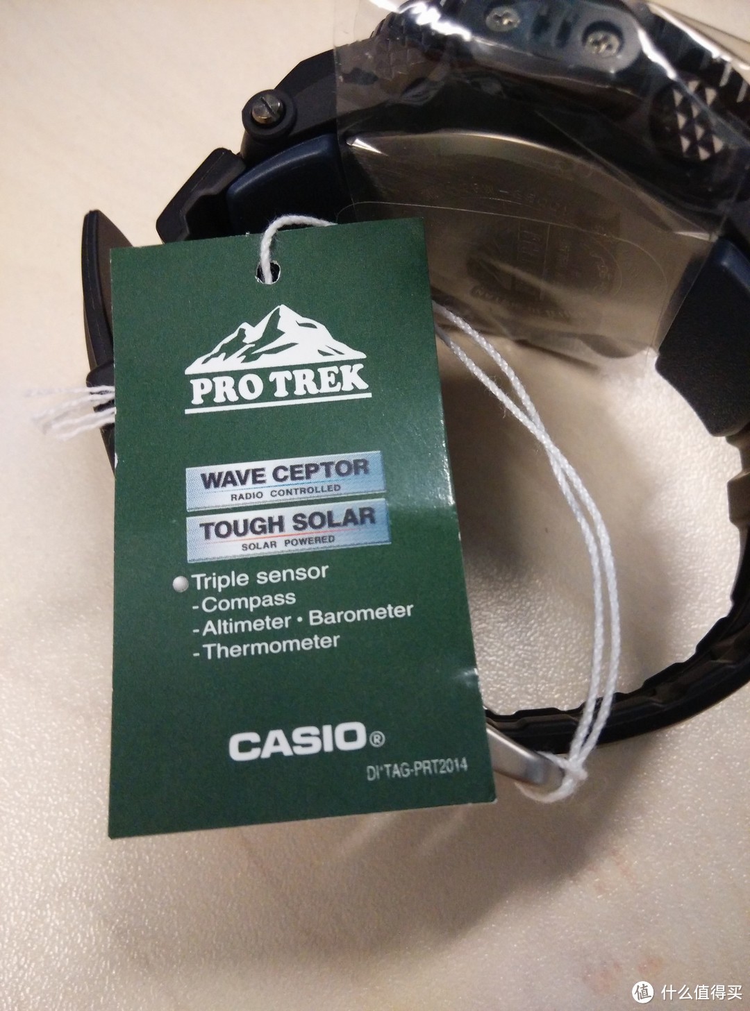 CASIO 卡西欧 Pro Trek PRW-3500Y-1DR 腕表开箱上手