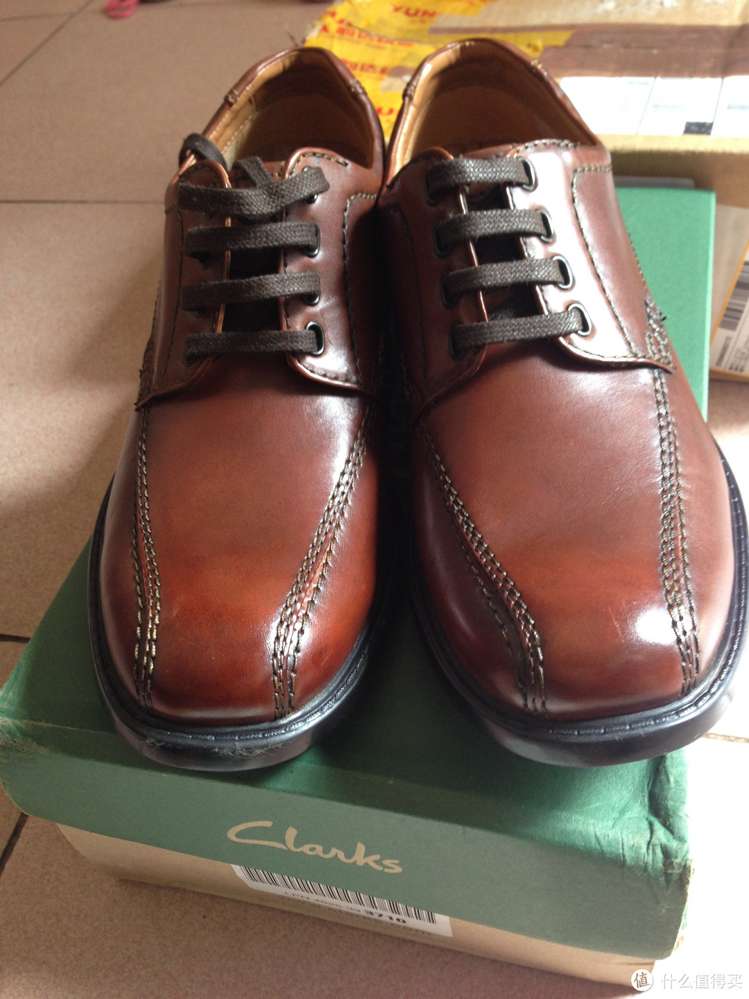 Clarks 其乐 Colson Over Black 正装皮鞋