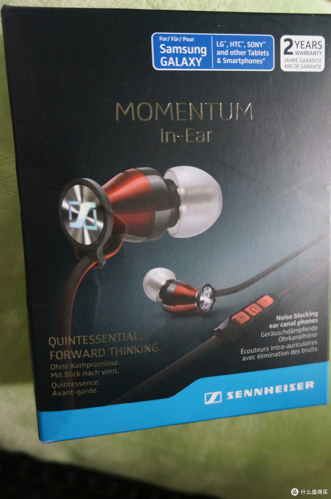 森海塞尔 Momentum in-Ear G 入耳式耳机（安卓版）简单评测