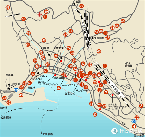 热海非主流的温泉胜地