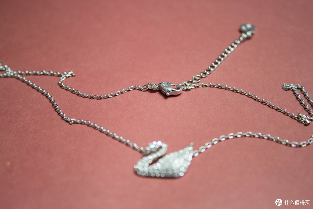 Swarovski 施华洛世奇 银色经典天鹅水晶项链